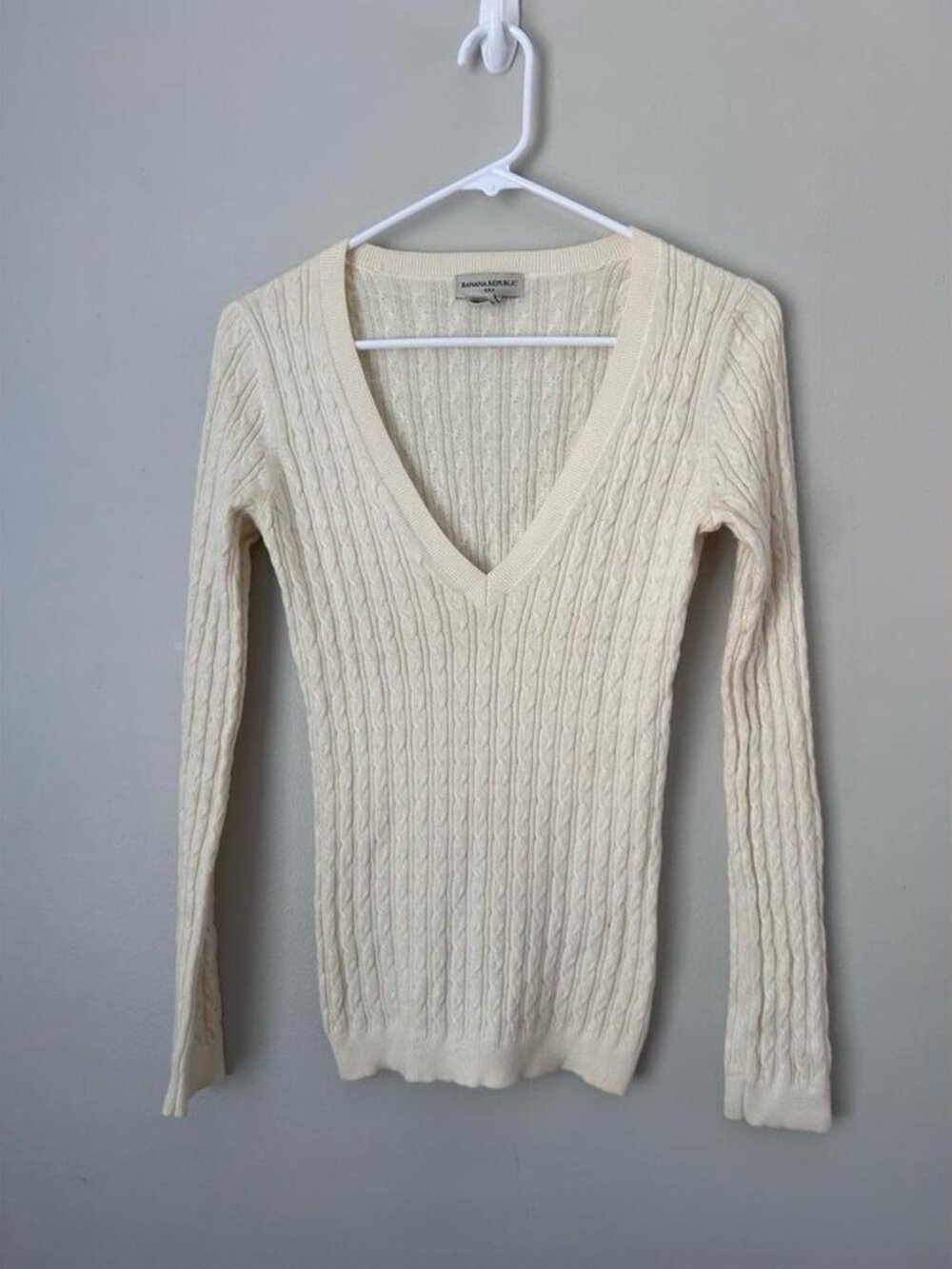Banana Republic Women's Cream Jumper